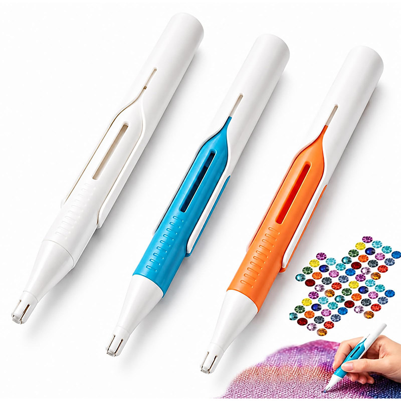 Waxing Kit Home - 自動ダイヤモンドペインティングビーズディスペンサー 2.8mm丸型ダイヤモンドDIYクラフト用 初心者&大人用アクセサリーセット ワックス不要