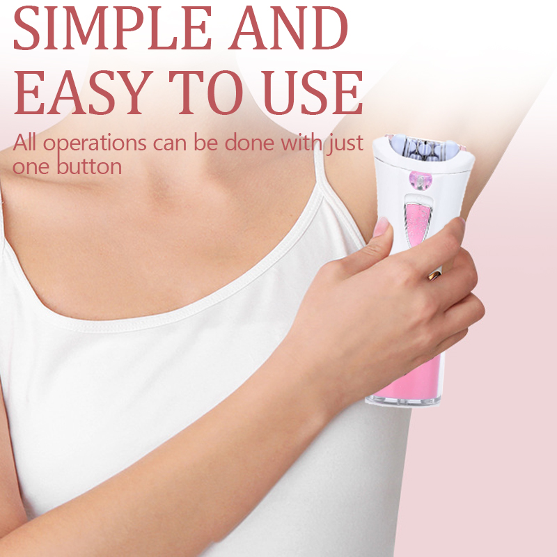 Kemei KM-1999 脱毛電気女性脱毛器女性乾電池脱毛 - Epilator Wireless のレビューと価格