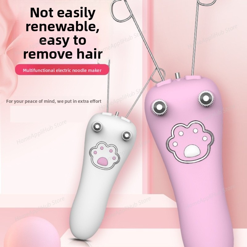 ワイヤレス電気綿糸脱毛器顔の毛リムーバー表面の毛の除去装置女 - Epilator Wireless のレビューと価格