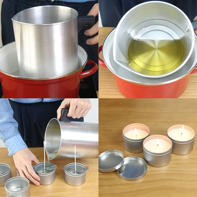 キャンドル作り用品キット DIY キャンドルワックス溶解ツー - Waxing Kit Home のレビューと価格