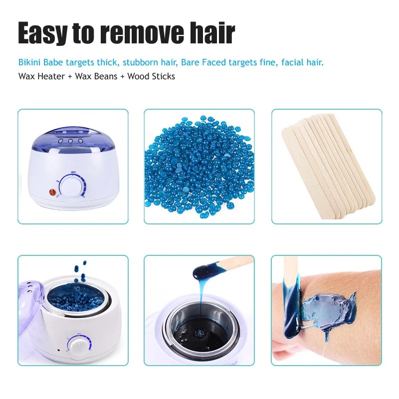 200mlスマート脱毛ウォーマーワックスヒーター（手足用）脱 - Waxing Kit Home のレビューと価格