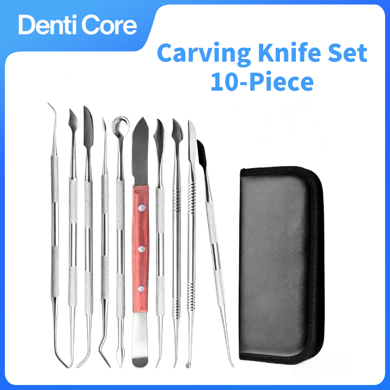 10個入り歯科用彫刻・充填キット ワックス/レジンツールセッ - Waxing Kit Home のレビューと価格