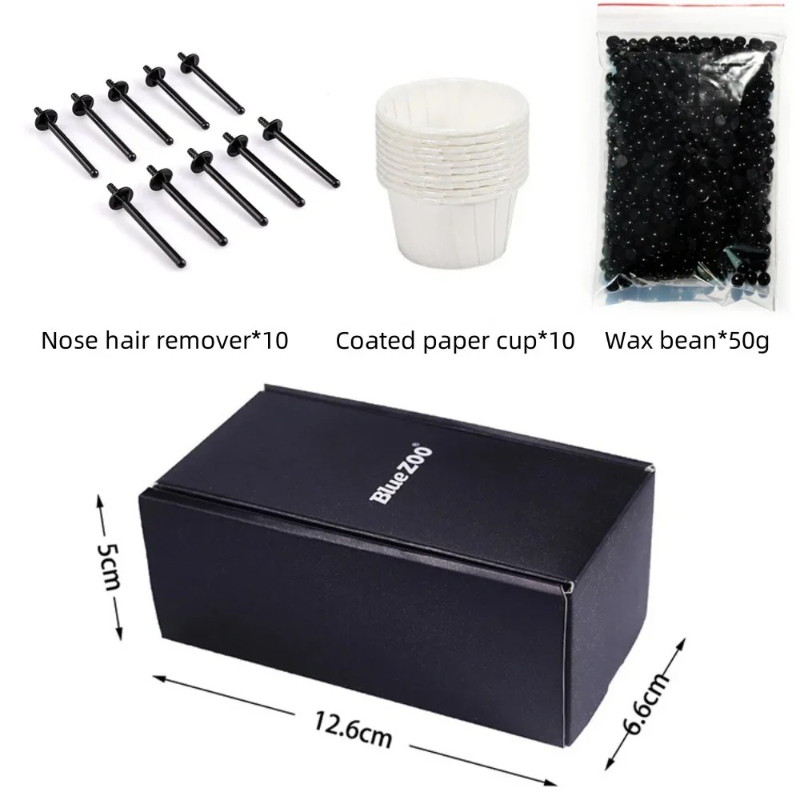 痛くないワックスビーンズ鼻毛耳毛脱毛ワックス浸漬ポットセット - Waxing Kit Home のレビューと価格