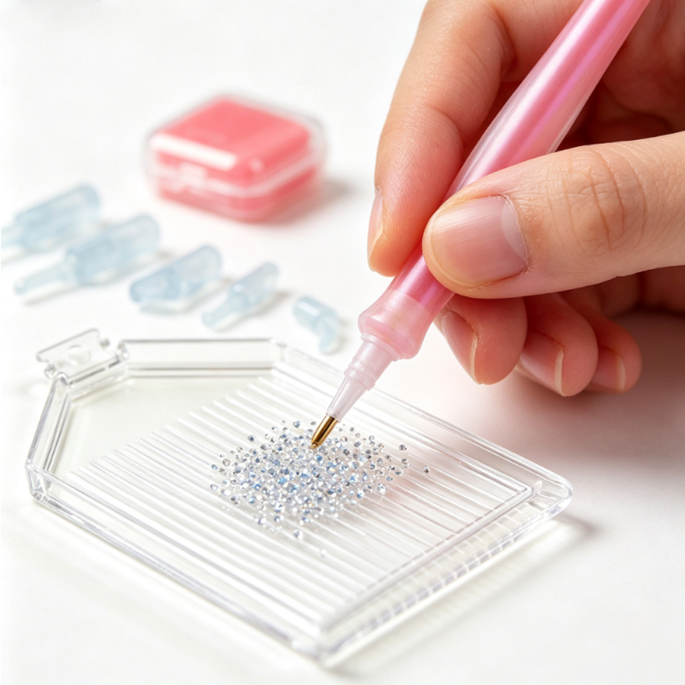 ダイヤモンドペインティングアクセサリーペントレイセット、ネイ - Waxing Kit Home のレビューと価格