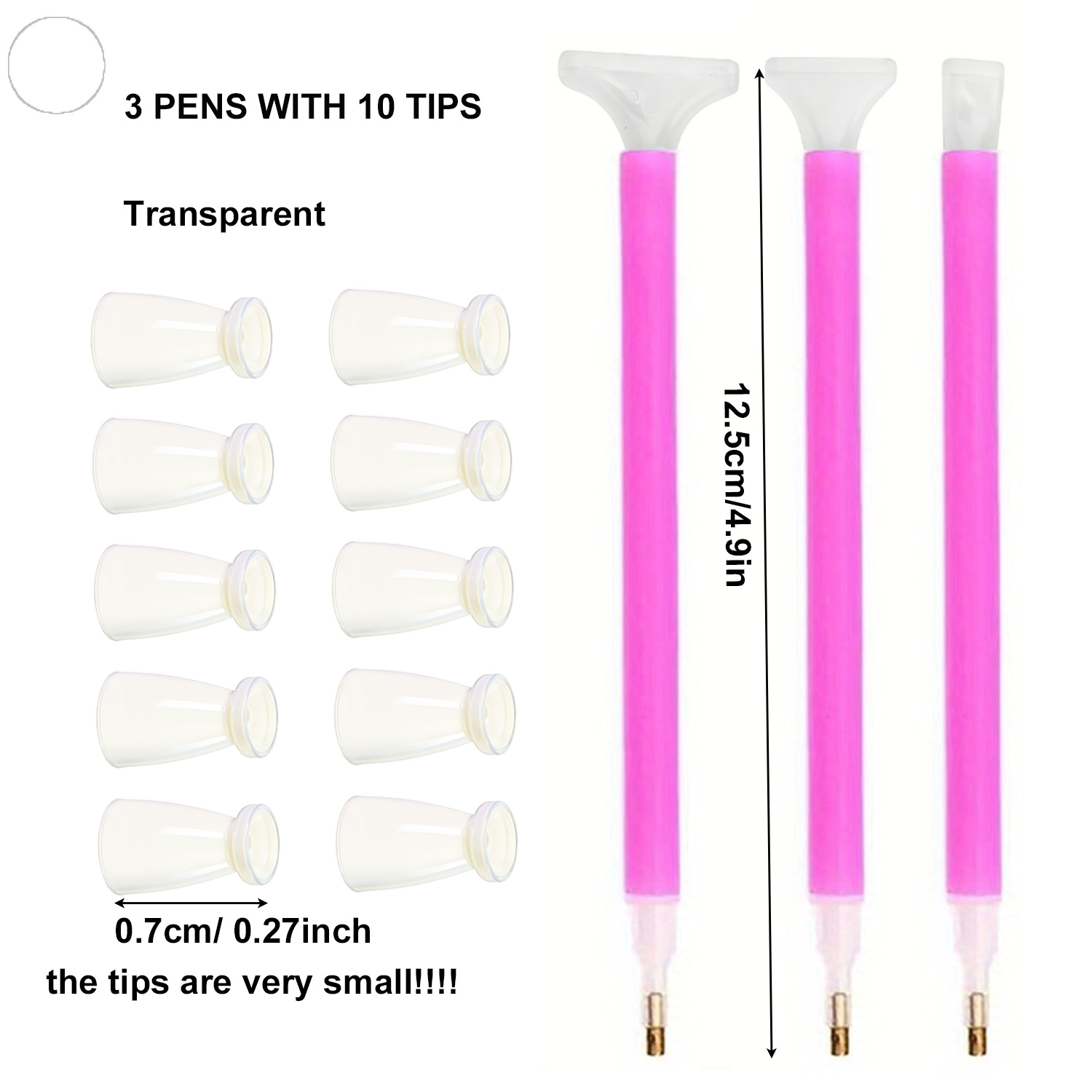 10個のシリコンチップと3本のペンが入ったダイヤモンドペイン - Waxing Kit Home のレビューと価格